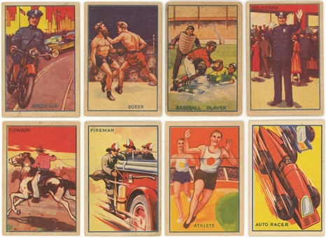 1930s R72 Schutter-Johnson "Im Going To Be" Complete Set (24) Minus #4 Strongman